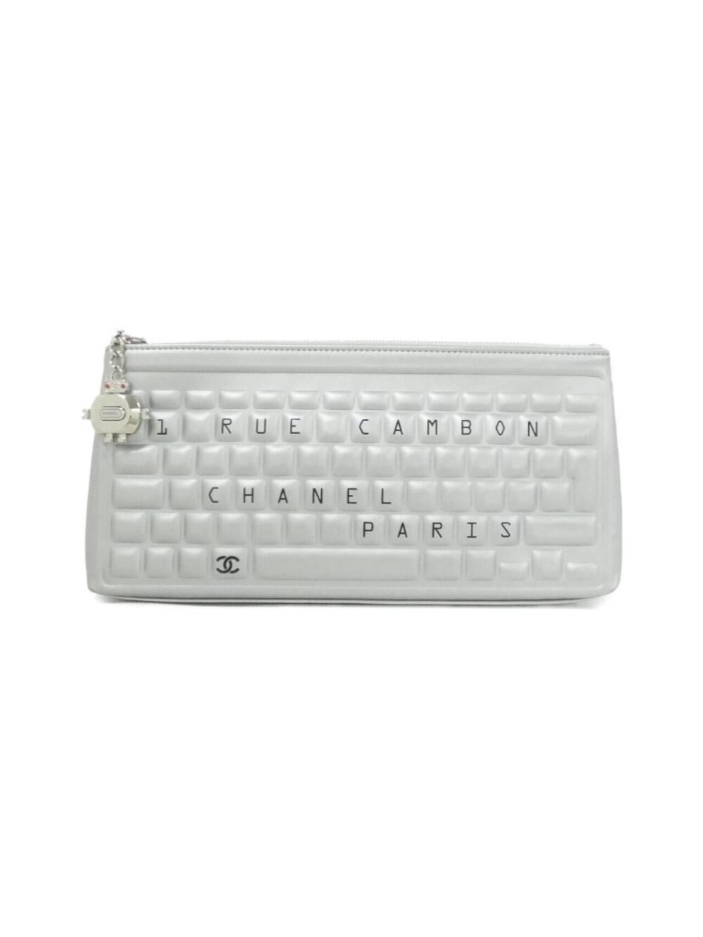 Chanel Bag Handbag Silver